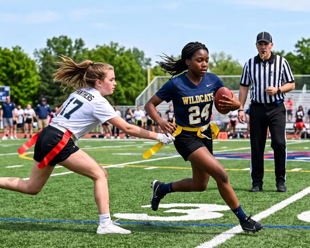 Flag football officiating