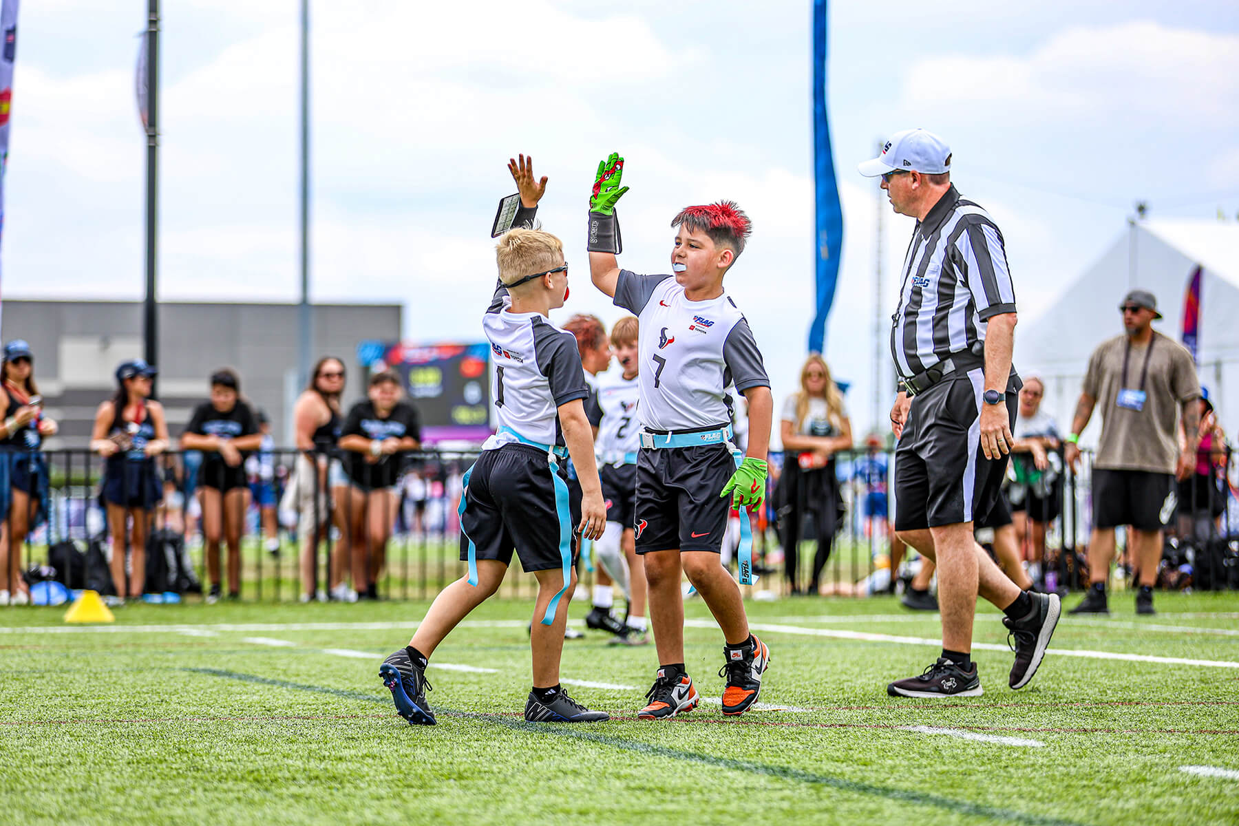 NFL FLAG championship game action